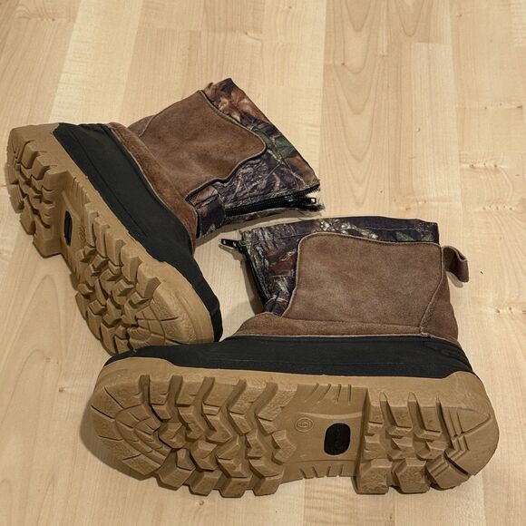 Boots!! Ozark Trail Ladies Boot Black Brown Size 6 Used - Picture 5 of 8